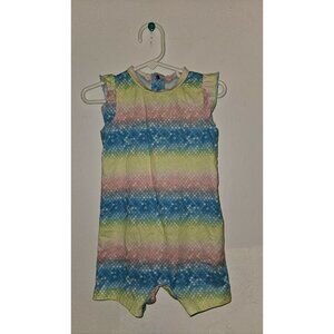 Hurley Mermaid Scales Romper 24M